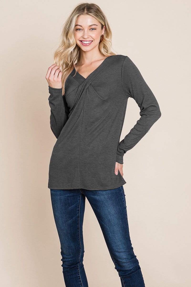 Fold Knotted Twist Sweatshirts | Apparel | Kitchen + Metal