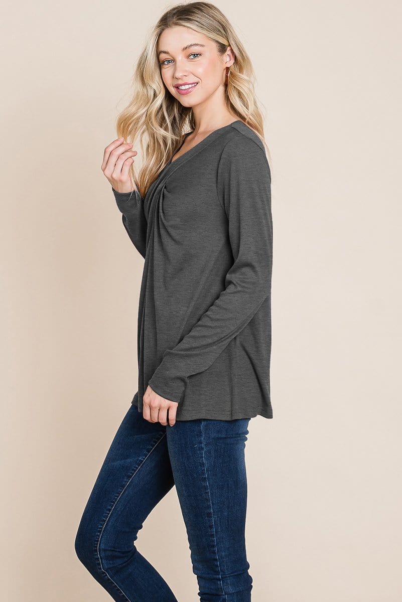 Fold Knotted Twist Sweatshirts | Apparel | Kitchen + Metal