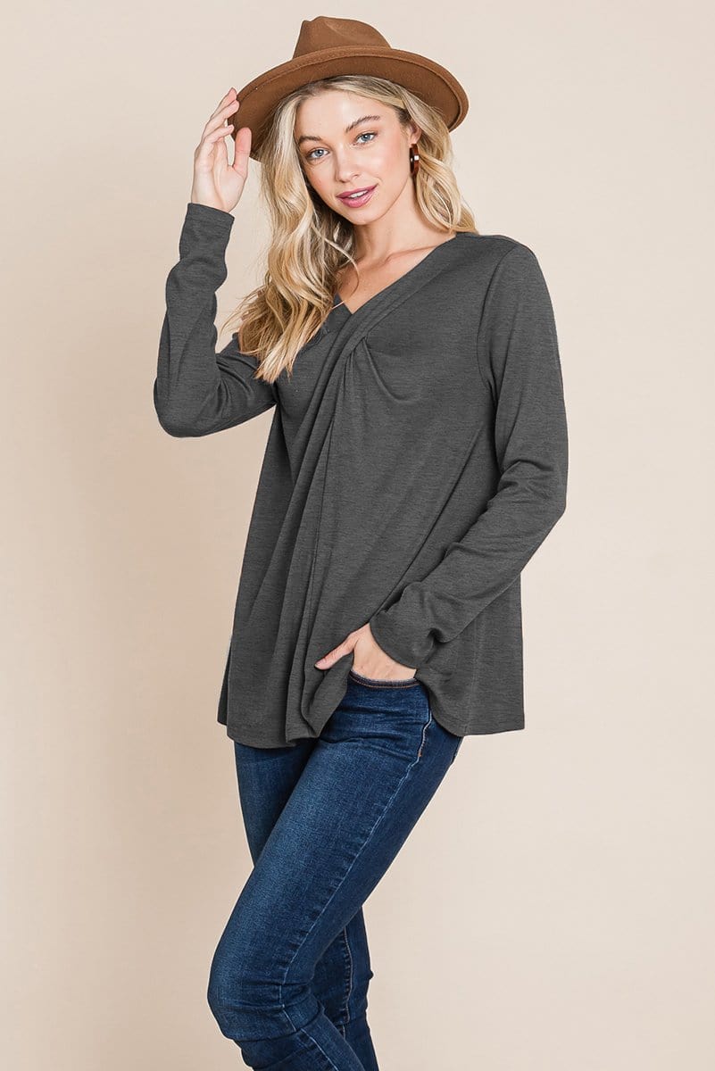 Fold Knotted Twist Sweatshirts | Apparel | Kitchen + Metal