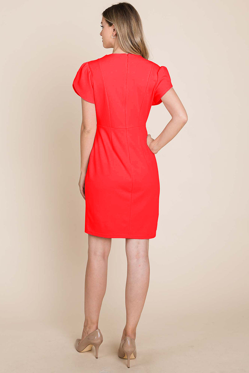 Puff Short Sleeve Bodycon Dress | Apparel | Kitchen + Metal