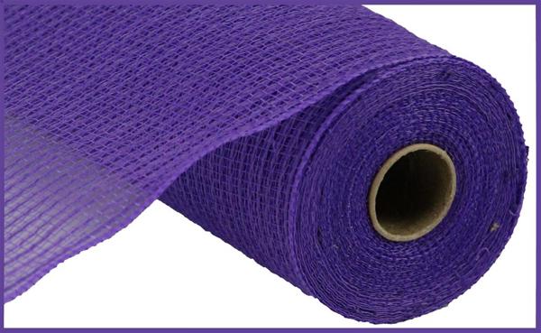 10.25"X10YD FAUX JUTE/PP STRIPE PURPLE