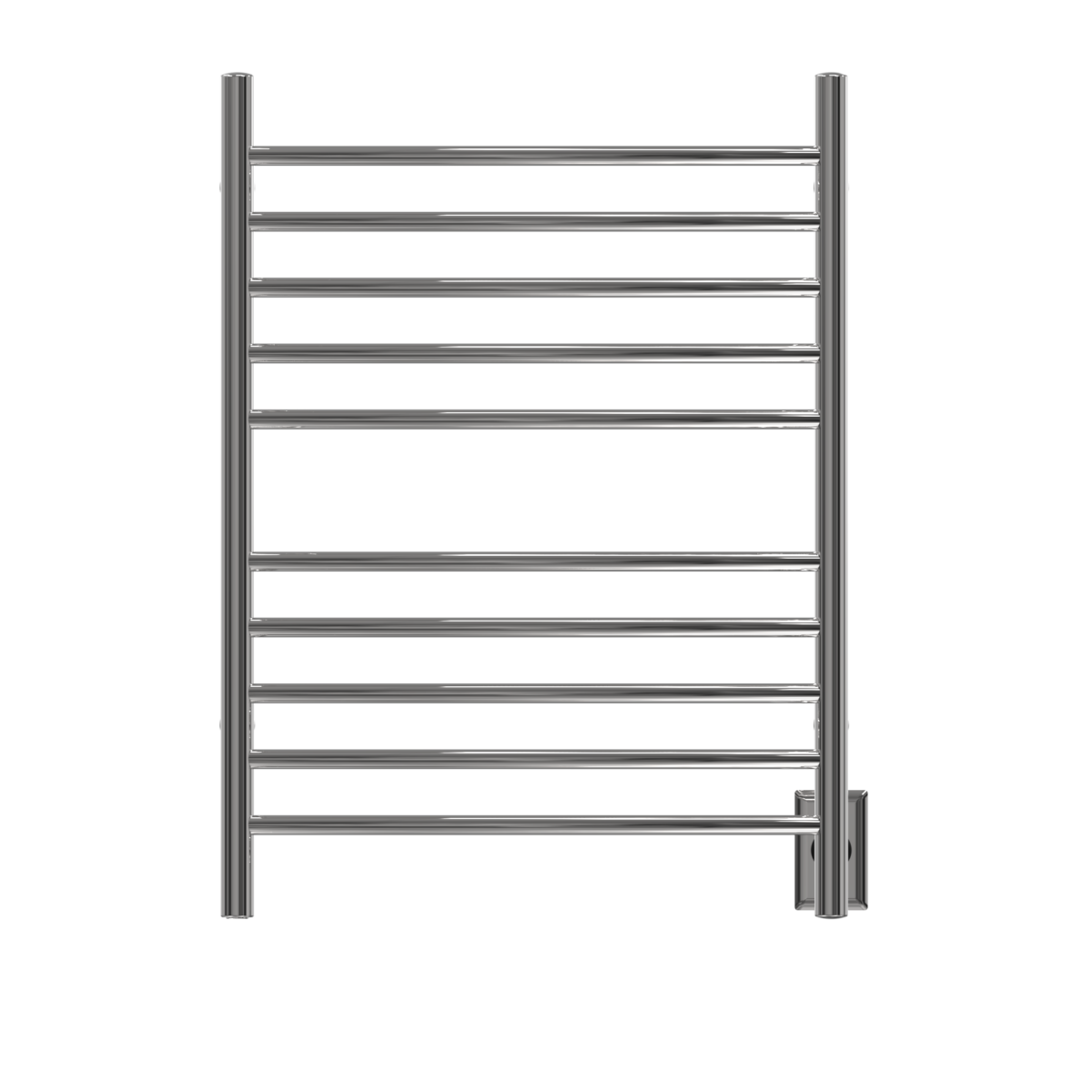 Radiant Hardwired + Plug-in Combo Curved 10 Bar Towel Warmer