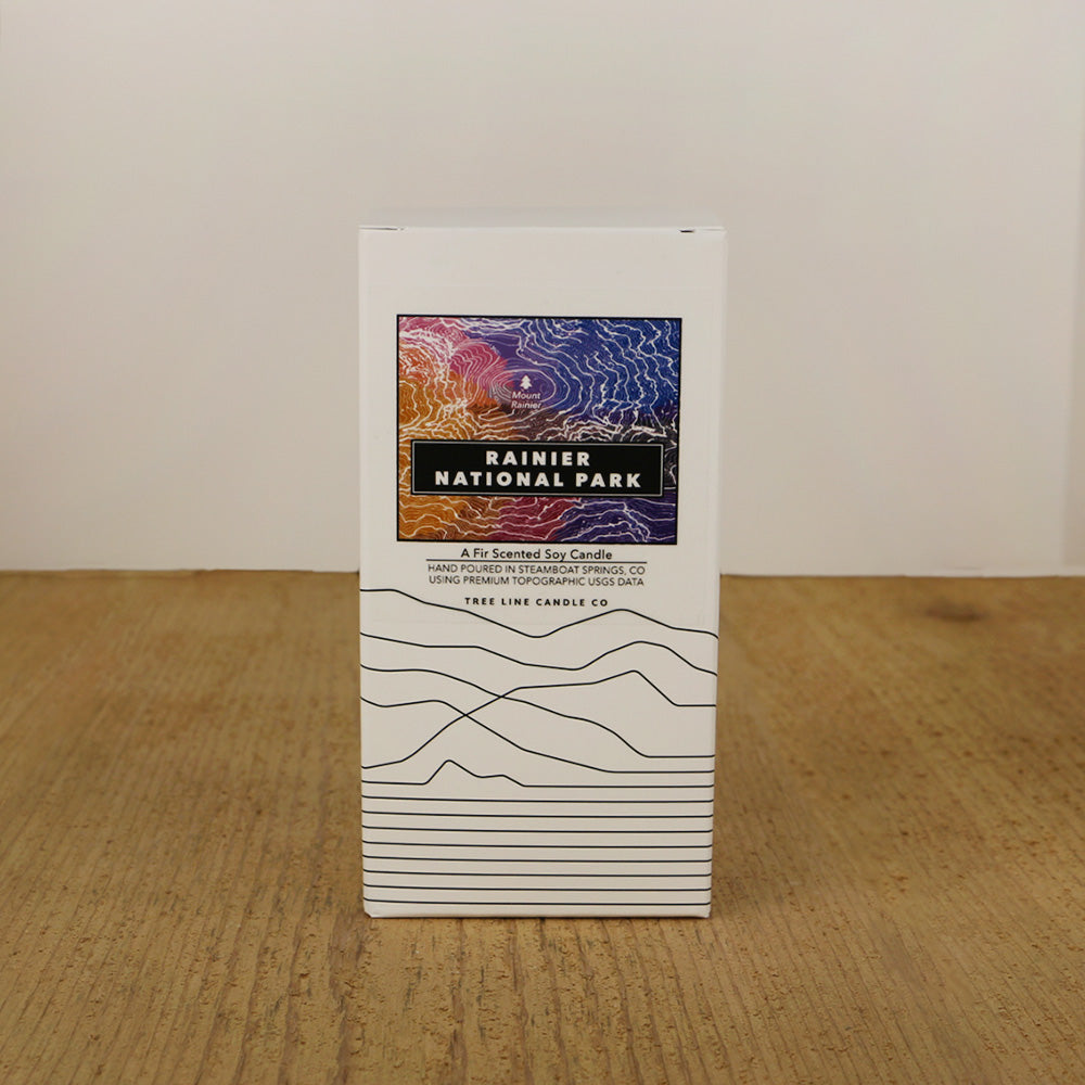 Rainier National Park Candle