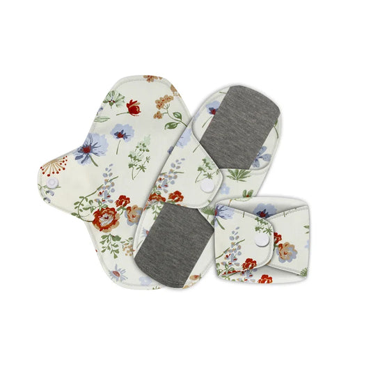 CozyFlow Trio 3pc Lite Reusable Panty Liners