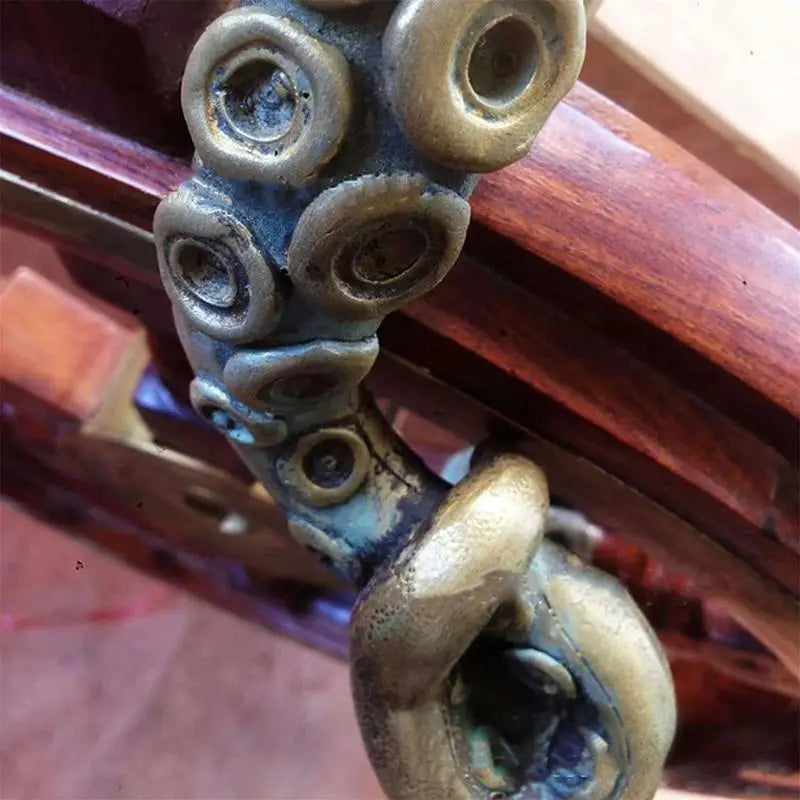 Octopus Tentacles Decorative Resin Doorknobs Steampunk Crafts Deep Sea Creatures Octopus Jewelry Home Decorative Items