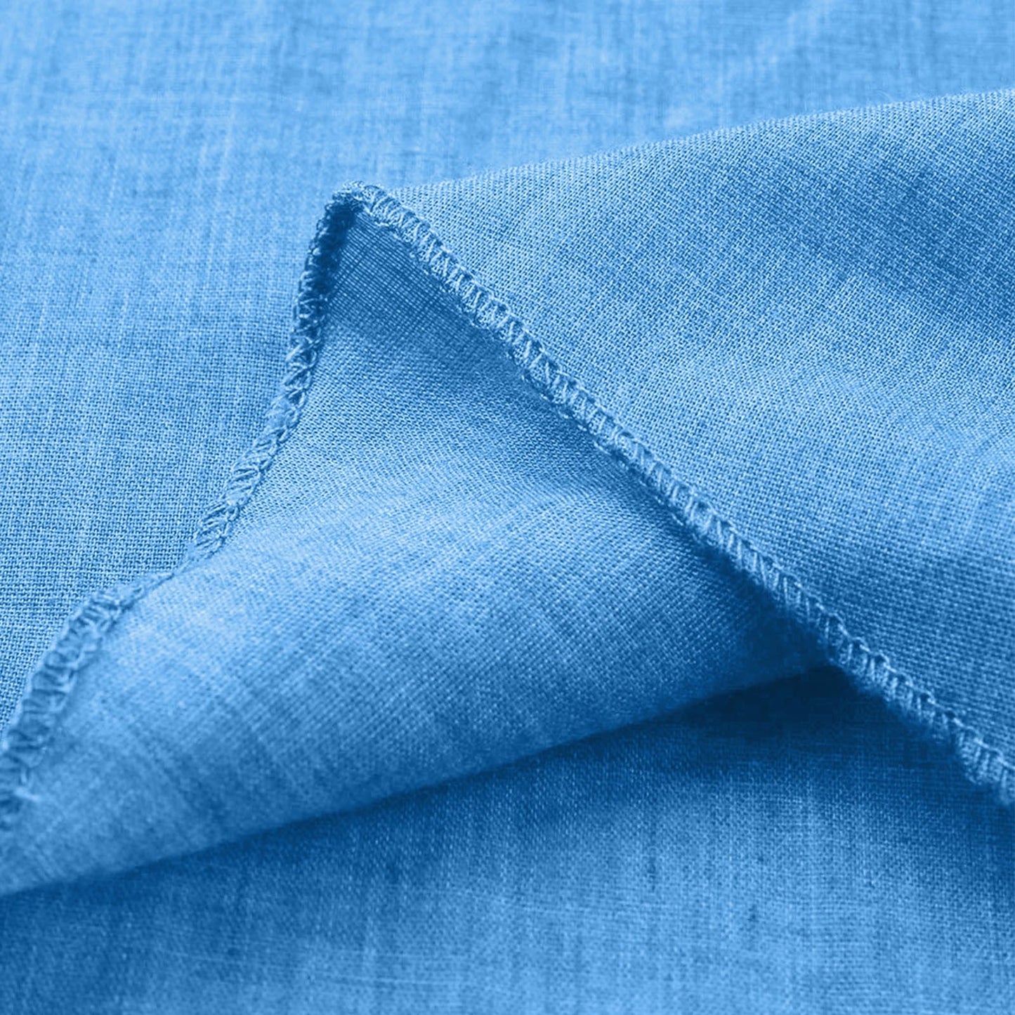 Vintage Cotton Linen Blouse Loose Blouses Summer Shirts Casual Long Sleeve Round Neck Solid Shirt