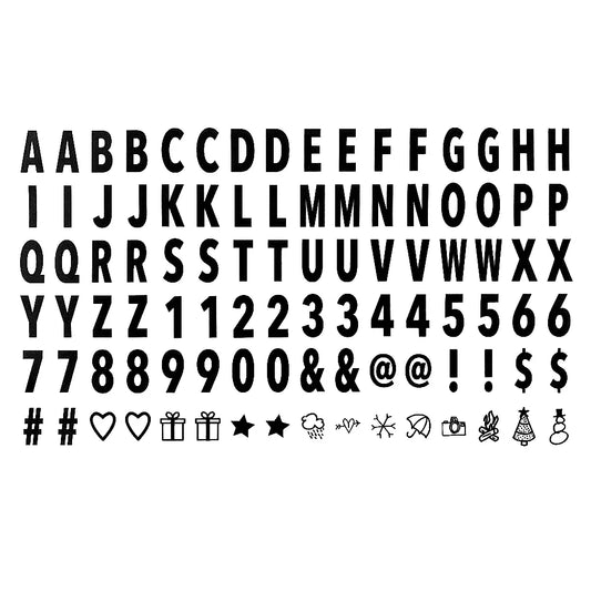 A6 A5 A4 A3 Size LED Combination Night Light Box Lamps DIY Black Letters Cards USB Battery Powered Message Board Cinema Lightbox