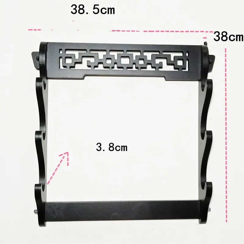 Wall Katana Support Sword Holder Wooden Wall Mount Multi-layer Stand Umbrella Rapier Shelf Display Support Weapon Bracket Holder