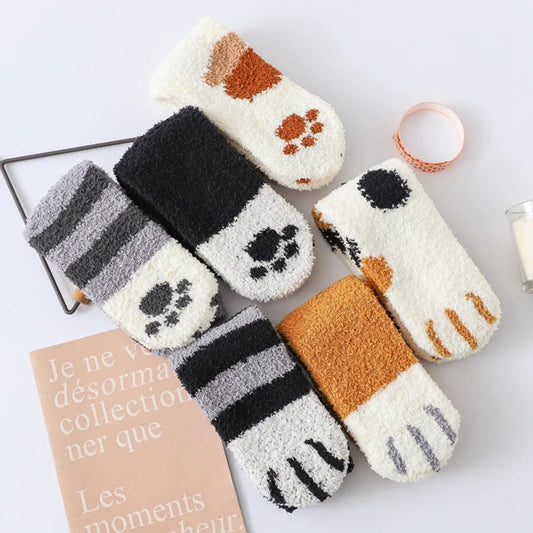 Cozy Pawfect Socks 6PC