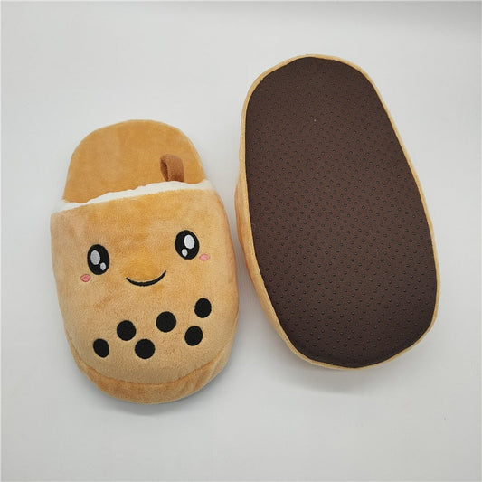 KUSHIE. Bubble Tea Slippers