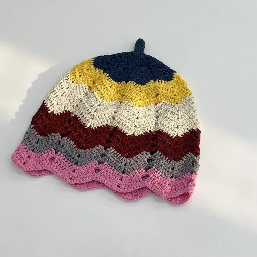 Handmade Knitted Bucket Hat