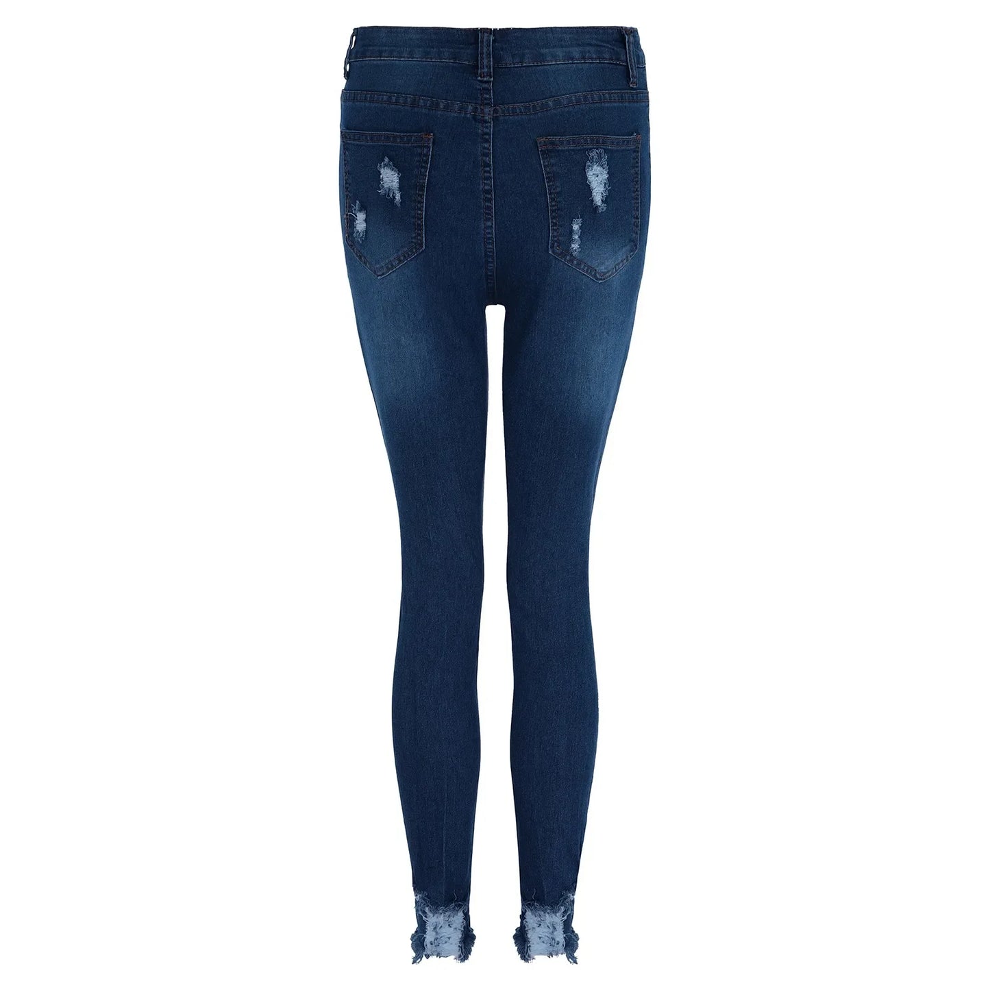 Women's Skinny Ripped Jeans - Slim Denim Pants Women's Jeans