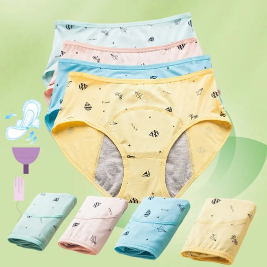 3 pcs Girls Period Panties