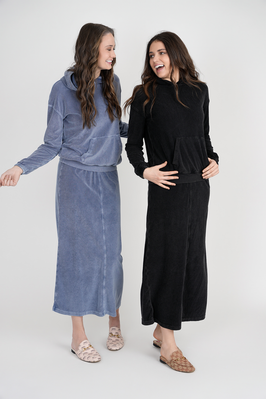 Distressed Terry 2PC Set