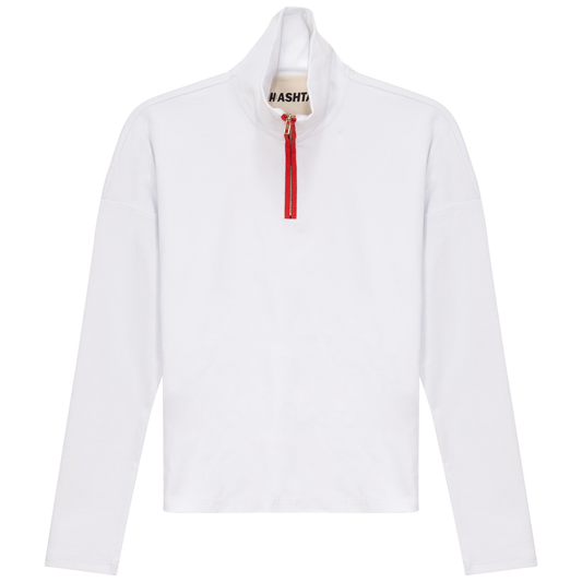 Color Blocked Henley Tee