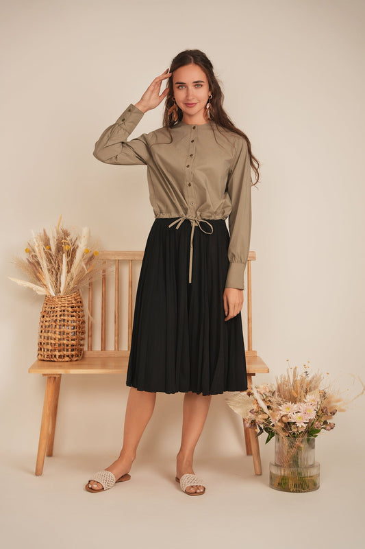 Cotton Bungee Blouse