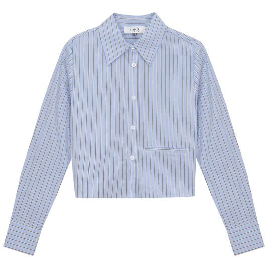 Cropped Stripped Blouse
