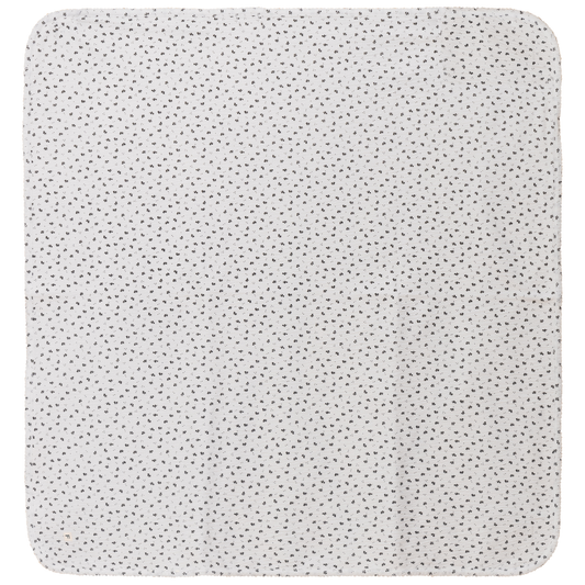 Crinkle Flower Print Blanket