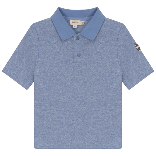 Woven Short Sleeve Polo