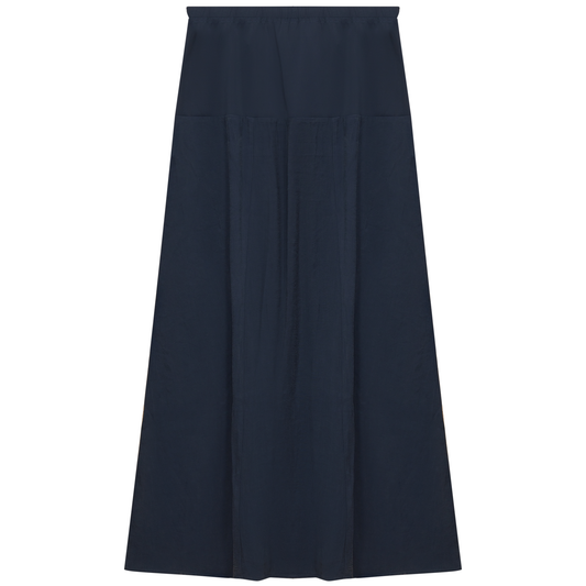 Maternity Maxi Copper Tencel Panel Skirt