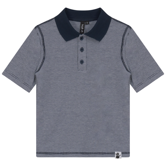 Mini Stripped Short Polo