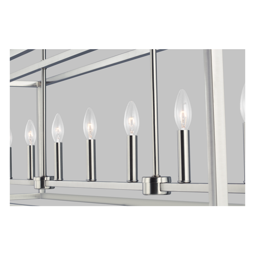 Moffet Street Large Linear Chandelier