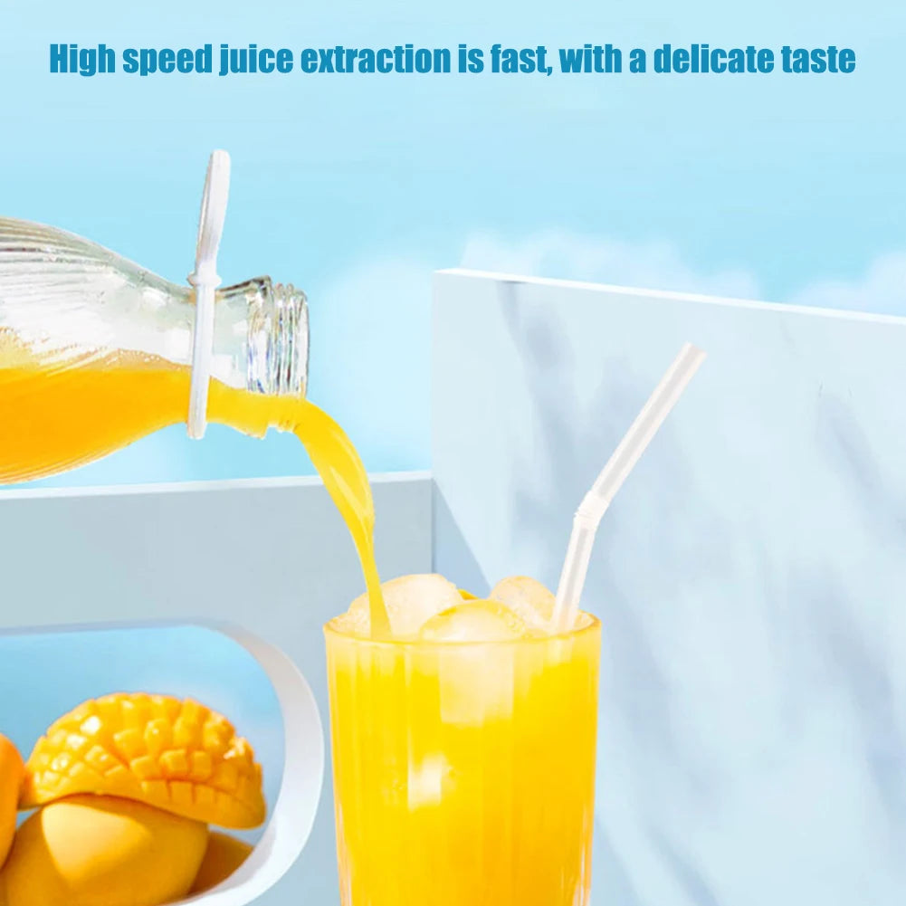 500ml Portable Wireless Blender 6 Blades Electric Fruit Juicer Machine | Kitchen Accessories | Kitchen + Metal