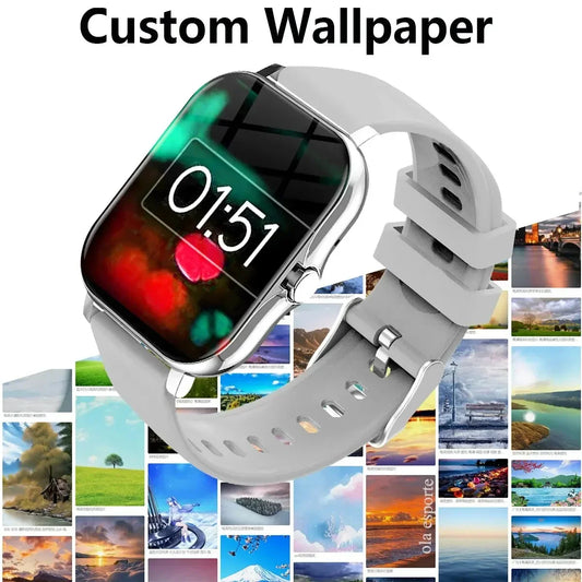 2024 Smart Watch with Bluetooth Call - DIY Watch Faces for Men & Women