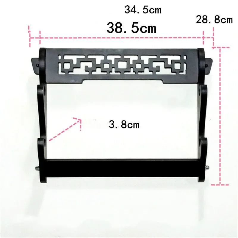 Wall Katana Support Sword Holder Wooden Wall Mount Multi-layer Stand Umbrella Rapier Shelf Display Support Weapon Bracket Holder