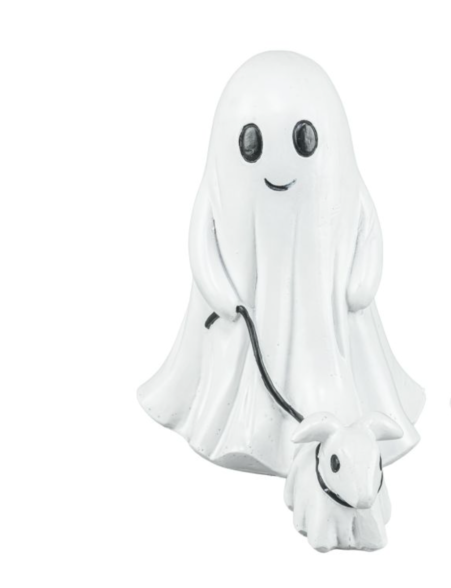 Resin Ghost Walking Dog