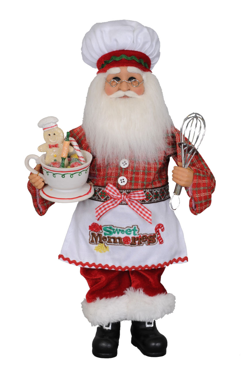 Santa's Sweet Shoppe Collection - 13" Kitchen Santa