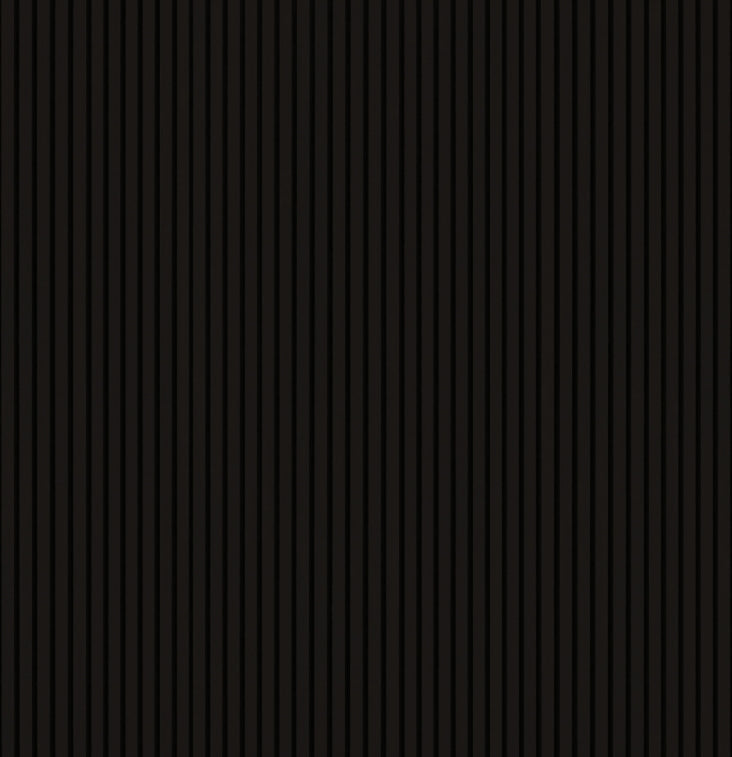 Ebony Acoustic Wood Slat Panels
