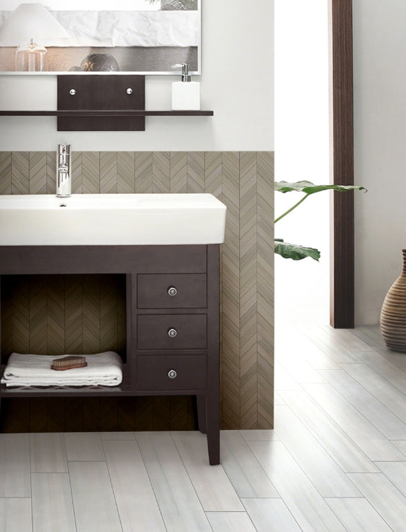 Watercolor Grigio Porcelain Tile