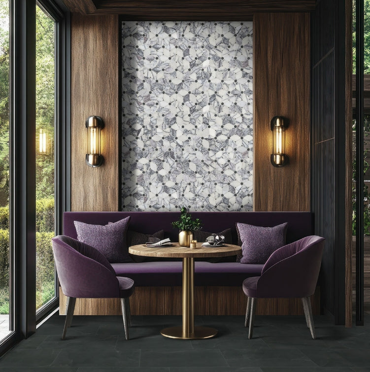 Regallo Midnight Agate Porcelain Tile
