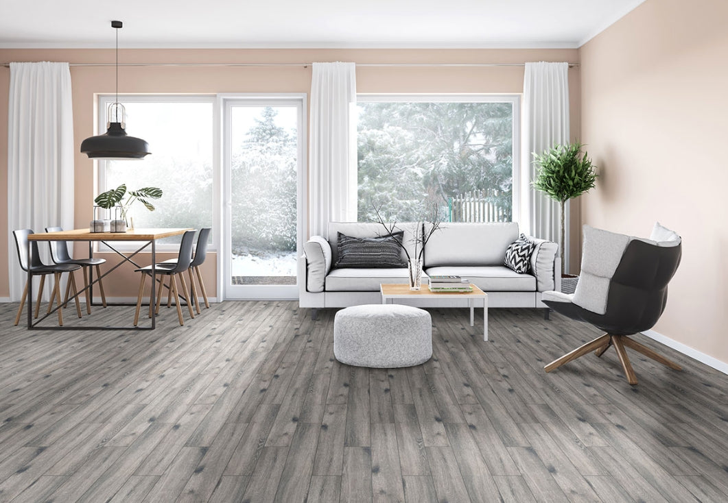 Antoni Gris Porcelain Wood Tile