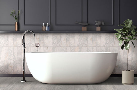 Braxton Grigia Porcelain Wood Tile