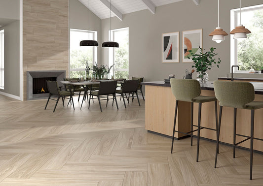 Braxton Saddle Porcelain Wood Tile