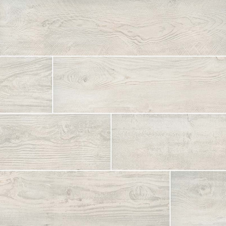 Caldera Blanca Wood Look Tile