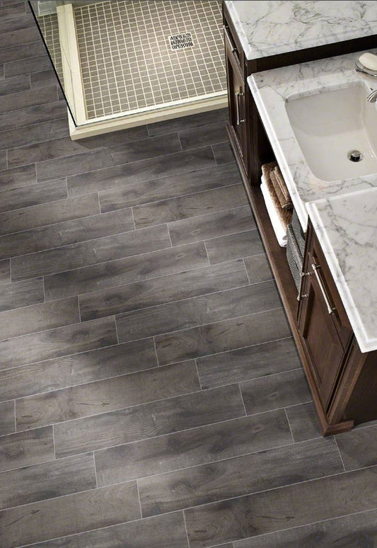 Country River Mist Wood Look Tile