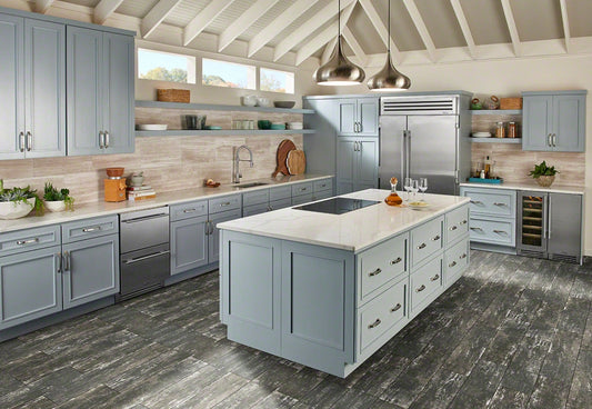 Vintage Silver Wood Look Tile