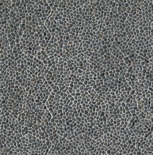 Noir Ash Mini Pebble Tile