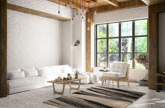 Sliced Ash Pebbles Mosaic