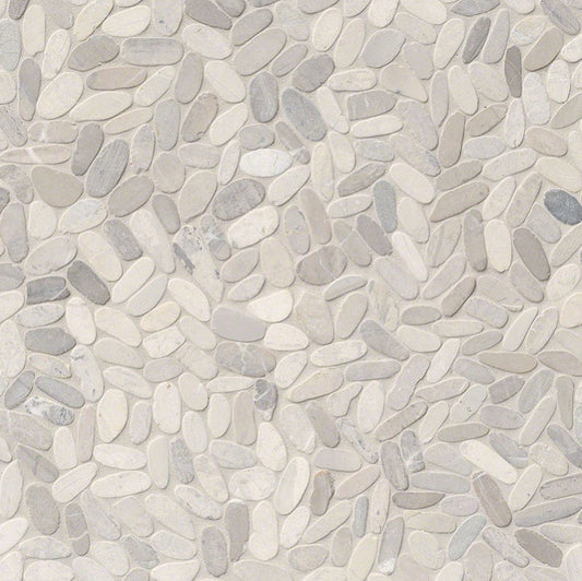 Sliced Truffle Pebbles Mosaic