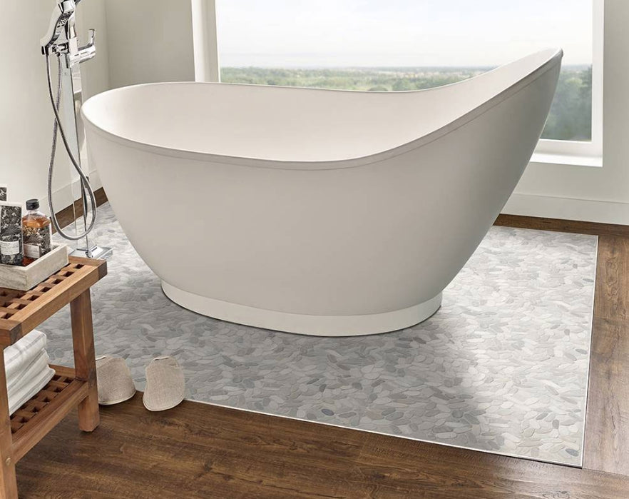 Sliced Truffle Pebbles Mosaic