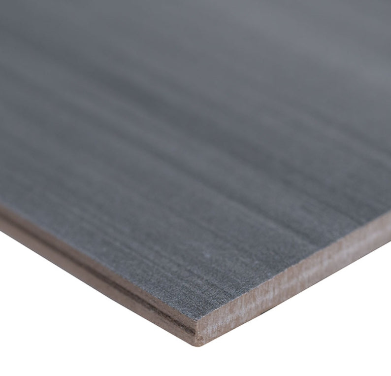 Watercolor Graphite Porcelain Tile