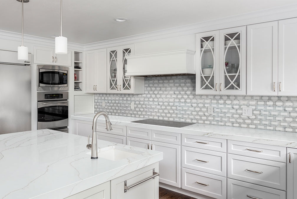 Bianco Dolomite Lynx Polished Marble Tile