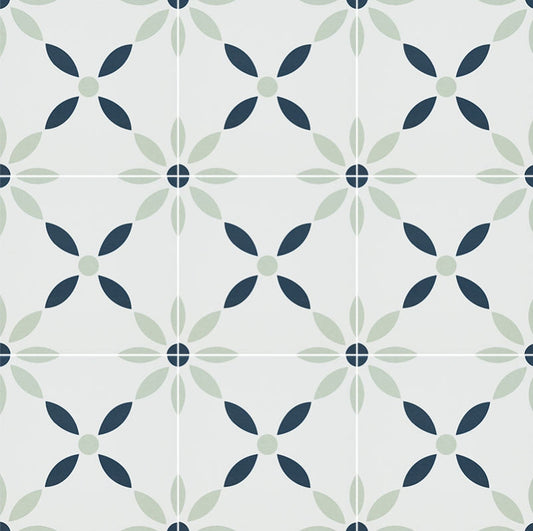 Zaria Greta Encaustic Tile