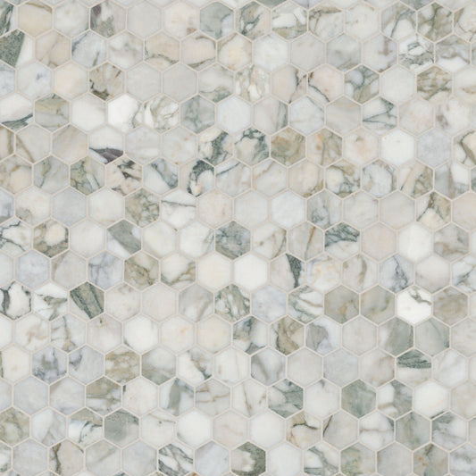 Coronado 2" Hexagon Honed Tile