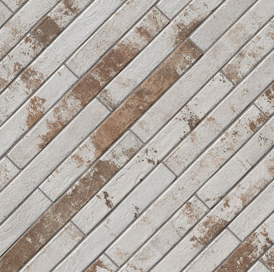 Brickstone Rustique White Brick Tile