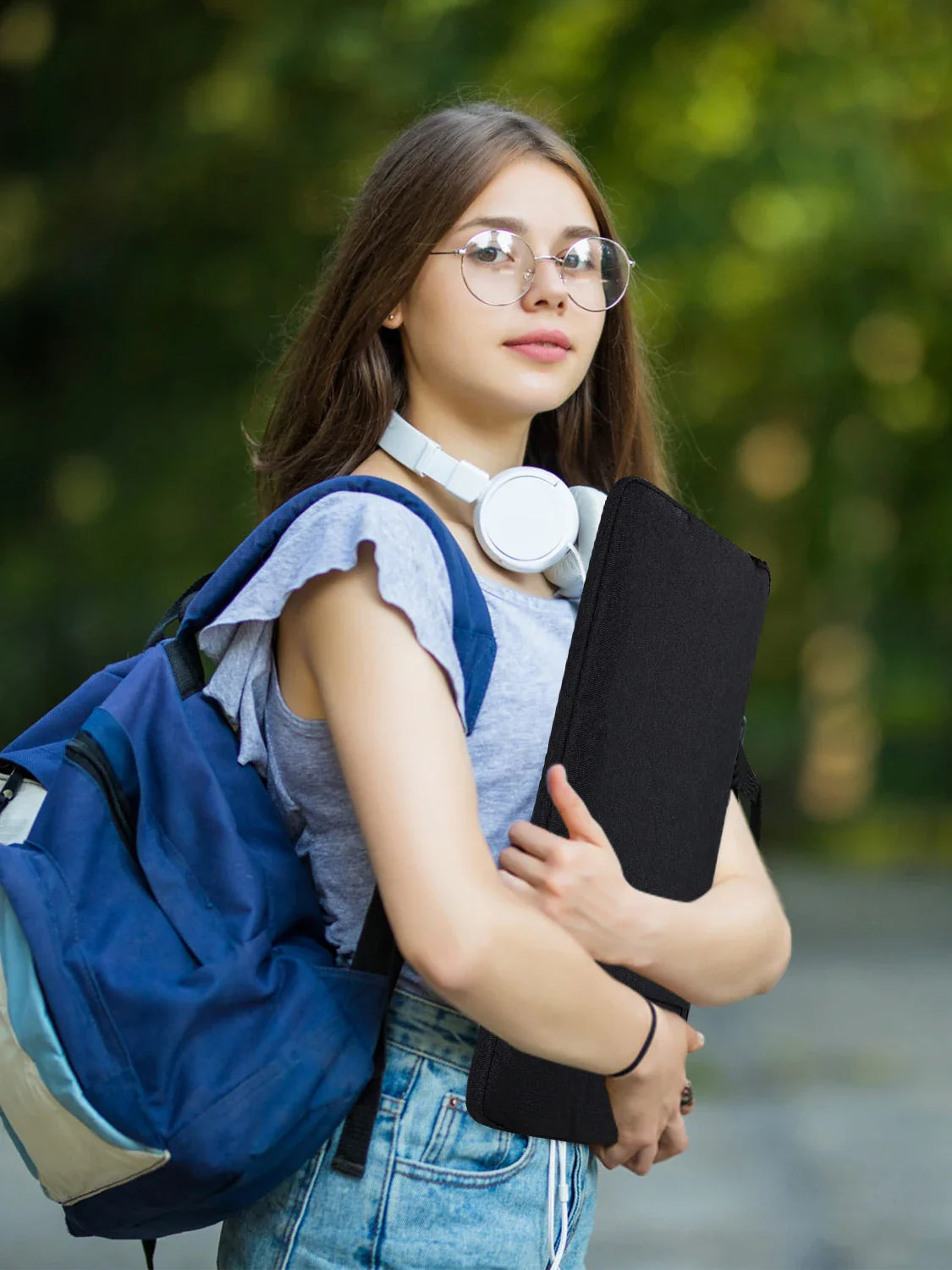 UPERFECT 22 Inch Laptop Sleeve Case for 21.5" - 22" Portable Gaming Monitor HP Dell Lenovo Notebook Carrying Waterproof Bag